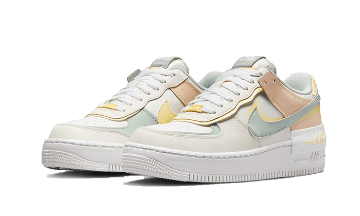 Air Force 1 Low Shadow Sail Light Silver Citron Tint - NEWTREATS - SNEAKERS STORE