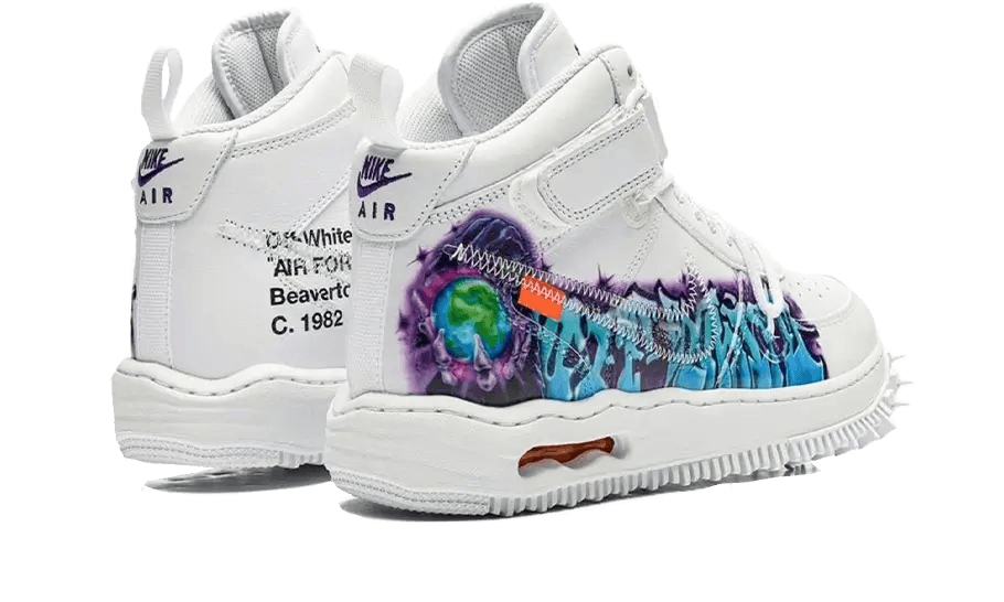 Air Force 1 Mid SP Off-White Graffiti - NEWTREATS - SNEAKERS STORE