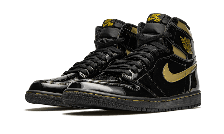 Air Jordan 1 High Black Metallic Gold - NEWTREATS - SNEAKERS STORE