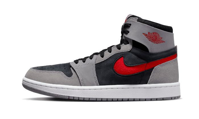 Air Jordan 1 High Zoom Air CMFT 2 Black Fire Red Cement - NEWTREATS - SNEAKERS STORE