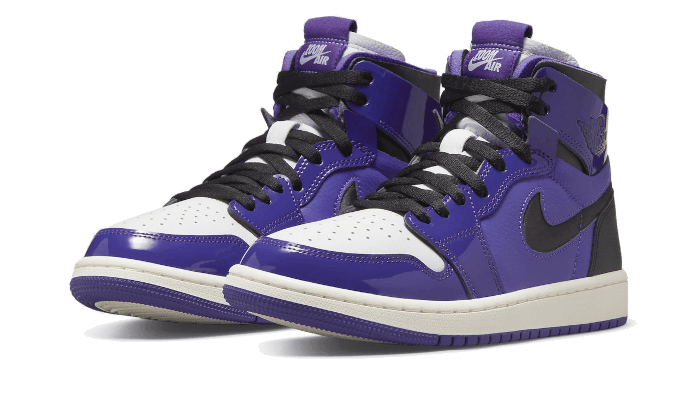 Air Jordan 1 High Zoom Air CMFT Court Purple Patent - NEWTREATS - SNEAKERS STORE