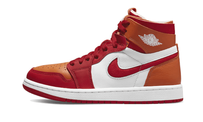 Air Jordan 1 High Zoom Air CMFT Fire Red Hot Curry - NEWTREATS - SNEAKERS STORE