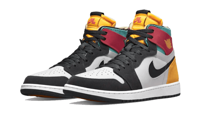 Air Jordan 1 High Zoom Air CMFT Multi-Color - NEWTREATS - SNEAKERS STORE