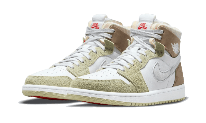 Air Jordan 1 High Zoom Air CMFT Olive Aura - NEWTREATS - SNEAKERS STORE