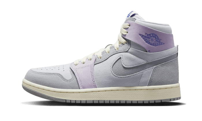 Air Jordan 1 High Zoom CMFT 2 Grey Purple - NEWTREATS - SNEAKERS STORE