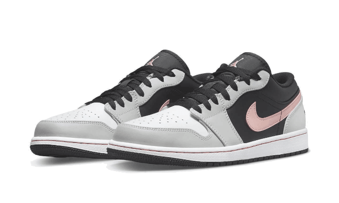 Air Jordan 1 Low Black Grey Pink - NEWTREATS - SNEAKERS STORE