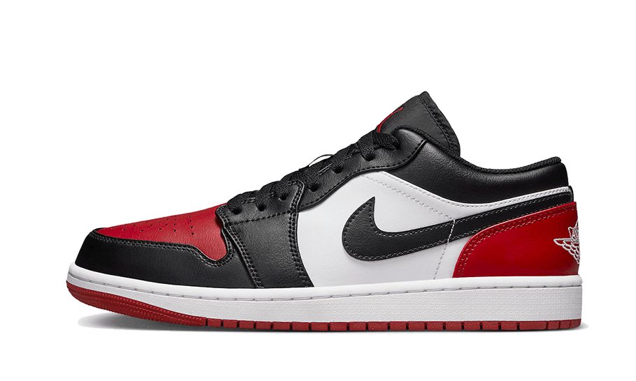 Air Jordan 1 Low Bred Toe 2.0 - NEWTREATS - SNEAKERS STORE