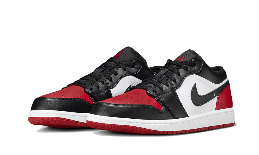 Air Jordan 1 Low Bred Toe 2.0 - NEWTREATS - SNEAKERS STORE