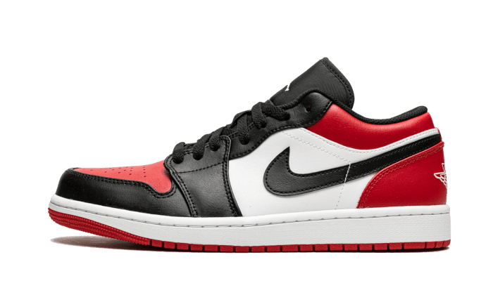 Air Jordan 1 Low Bred Toe (2021) - NEWTREATS - SNEAKERS STORE