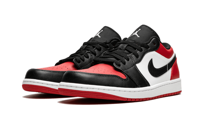 Air Jordan 1 Low Bred Toe (2021) - NEWTREATS - SNEAKERS STORE