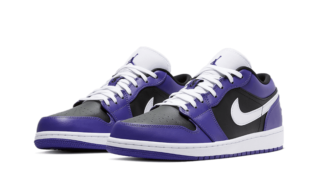 Air Jordan 1 Low Court Purple Black - NEWTREATS - SNEAKERS STORE