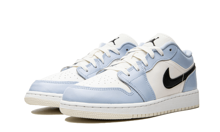 Air Jordan 1 Low Ice Blue Black - NEWTREATS - SNEAKERS STORE