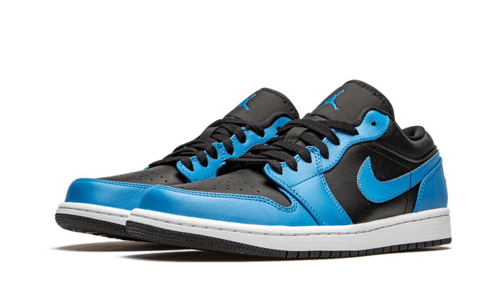 Air Jordan 1 Low Laser Blue Black - NEWTREATS - SNEAKERS STORE