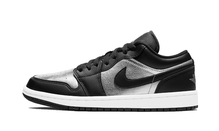 Air Jordan 1 Low SE Black Metallic Silver - NEWTREATS - SNEAKERS STORE