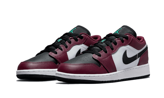 Air Jordan 1 Low SE Dark Beetroot Black Roma Green - NEWTREATS - SNEAKERS STORE