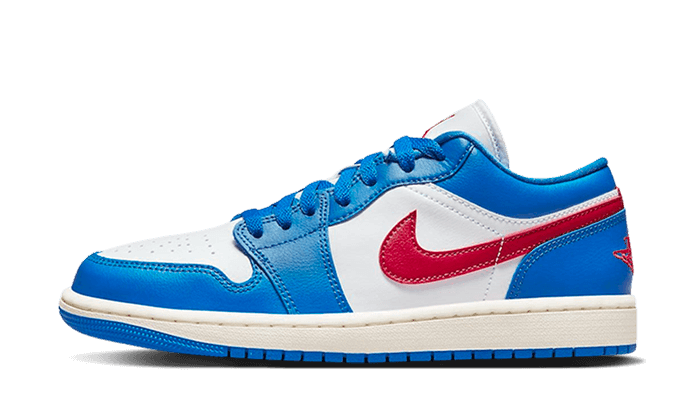 Air Jordan 1 Low Sport Blue Gym Red - NEWTREATS - SNEAKERS STORE