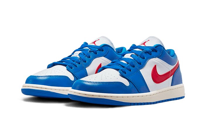 Air Jordan 1 Low Sport Blue Gym Red - NEWTREATS - SNEAKERS STORE