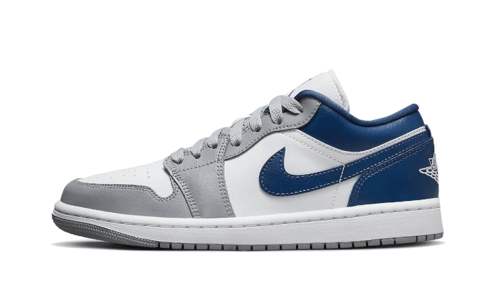 Air Jordan 1 Low White Grey Blue - NEWTREATS - SNEAKERS STORE