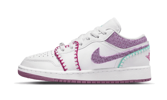 Air Jordan 1 Low White Light Bordeaux - NEWTREATS - SNEAKERS STORE