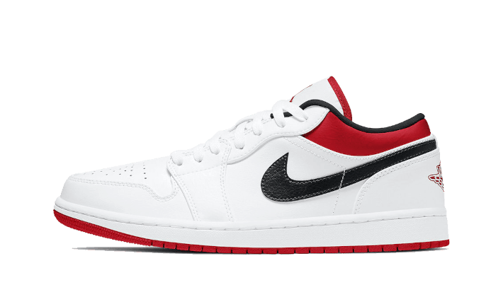 Air Jordan 1 Low White University Red Black - NEWTREATS - SNEAKERS STORE