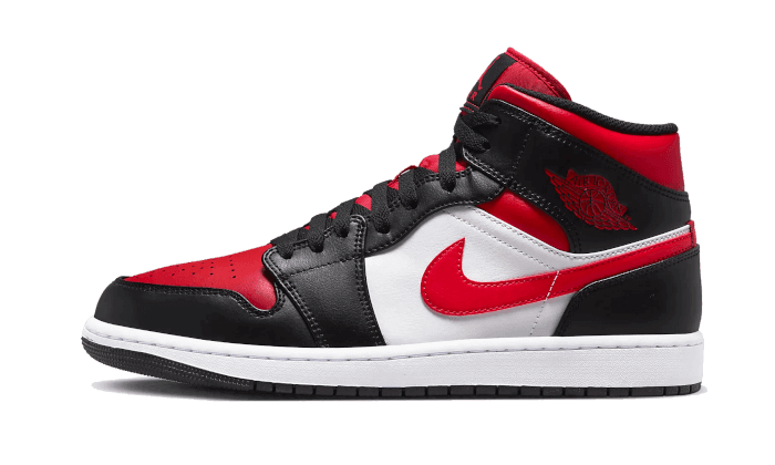 Air Jordan 1 Mid Alternate Bred Toe - NEWTREATS - SNEAKERS STORE