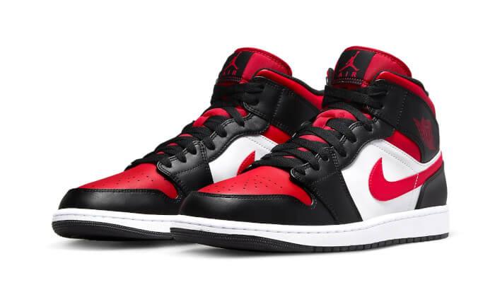 Air Jordan 1 Mid Alternate Bred Toe - NEWTREATS - SNEAKERS STORE