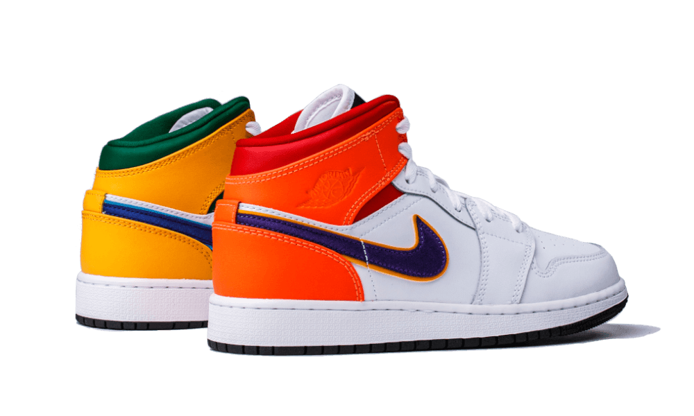 Air Jordan 1 Mid Alternate Multi-Color - NEWTREATS - SNEAKERS STORE