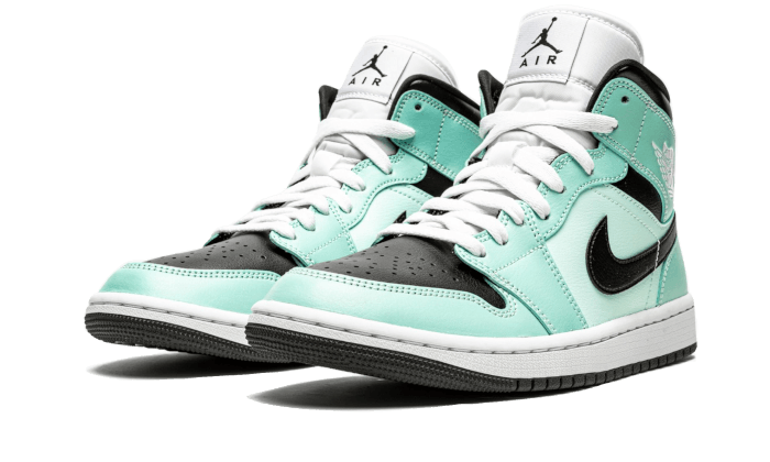 Air Jordan 1 Mid Aqua Blue Tint - NEWTREATS - SNEAKERS STORE