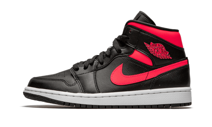 Air Jordan 1 Mid Black Siren Red - NEWTREATS - SNEAKERS STORE