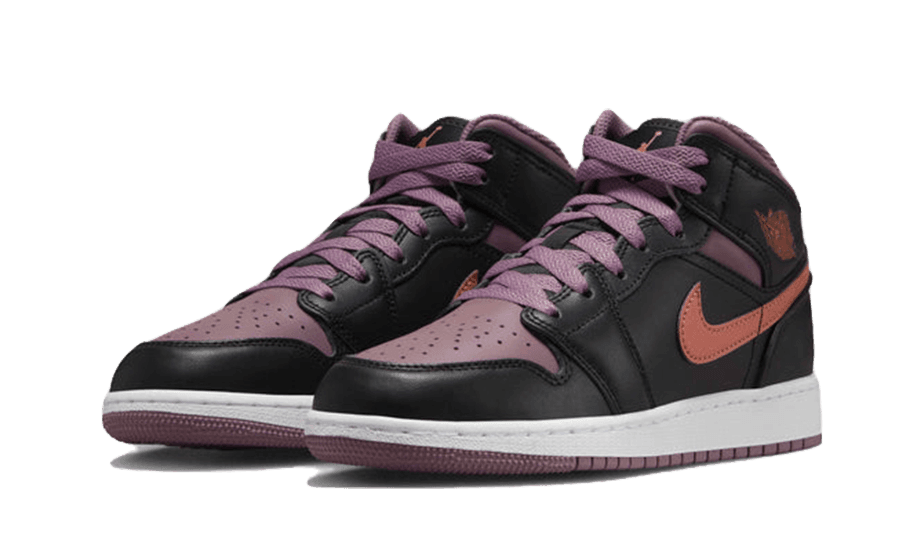 Air Jordan 1 Mid Black Sky J Mauve - NEWTREATS - SNEAKERS STORE