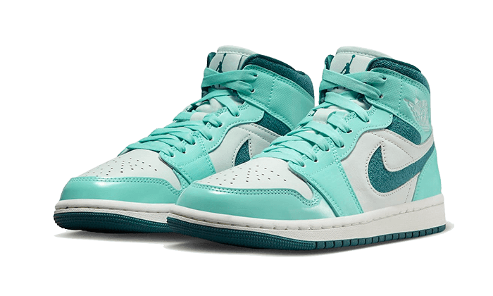 Air Jordan 1 Mid Bleached Turquoise - NEWTREATS - SNEAKERS STORE