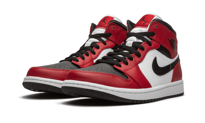 Air Jordan 1 Mid Chicago Black Toe - NEWTREATS - SNEAKERS STORE