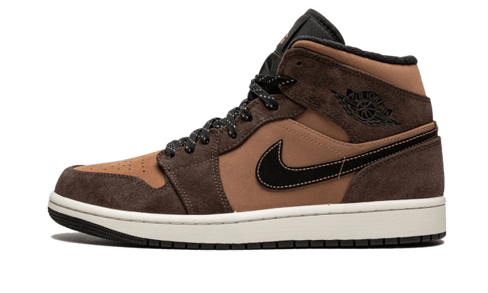 Air Jordan 1 Mid Earthy Brown - NEWTREATS - SNEAKERS STORE