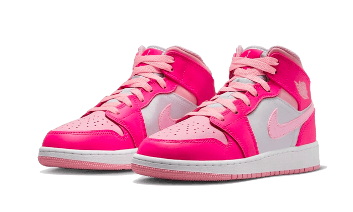 Air Jordan 1 Mid Fierce Pink - NEWTREATS - SNEAKERS STORE