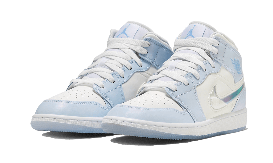 Air Jordan 1 Mid Glitter Swoosh - NEWTREATS - SNEAKERS STORE