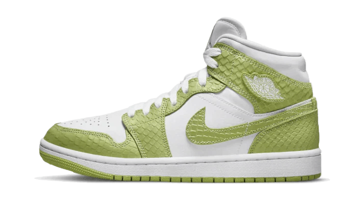 Air Jordan 1 Mid Green Python - NEWTREATS - SNEAKERS STORE