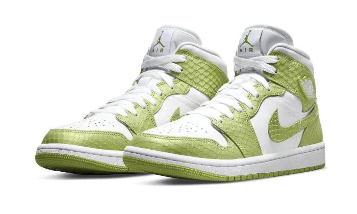 Air Jordan 1 Mid Green Python - NEWTREATS - SNEAKERS STORE