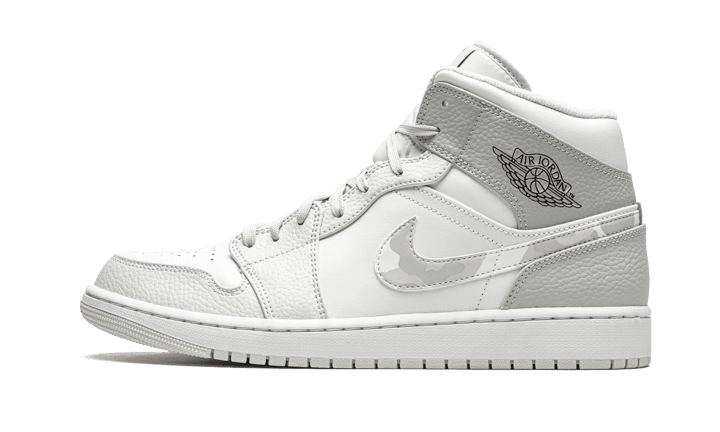 Air Jordan 1 Mid Grey Camo - NEWTREATS - SNEAKERS STORE