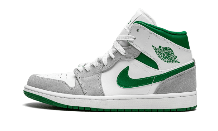 Air Jordan 1 Mid Grey Green - NEWTREATS - SNEAKERS STORE