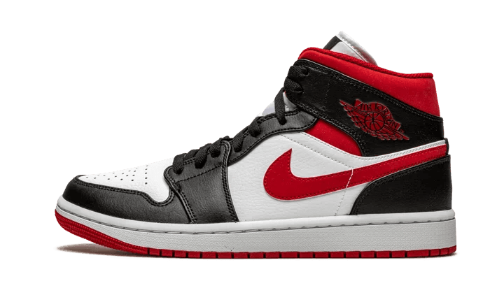 Air Jordan 1 Mid Gym Red Black White - NEWTREATS - SNEAKERS STORE