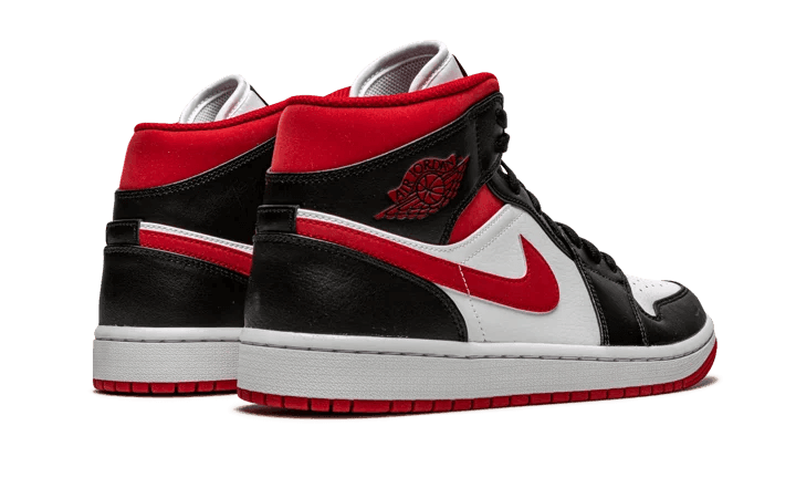 Air Jordan 1 Mid Gym Red Black White - NEWTREATS - SNEAKERS STORE