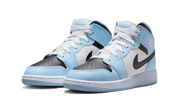 Air Jordan 1 Mid Ice Blue - NEWTREATS - SNEAKERS STORE