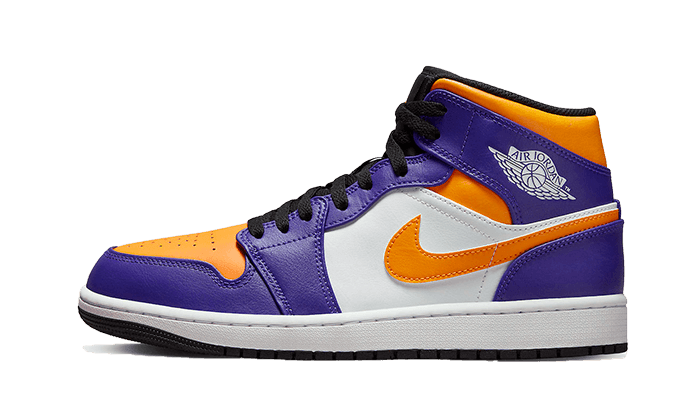 Air Jordan 1 Mid Lakers (2022) - NEWTREATS - SNEAKERS STORE