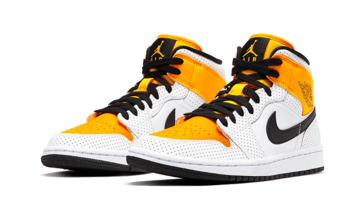 Air Jordan 1 Mid Laser Orange - NEWTREATS - SNEAKERS STORE