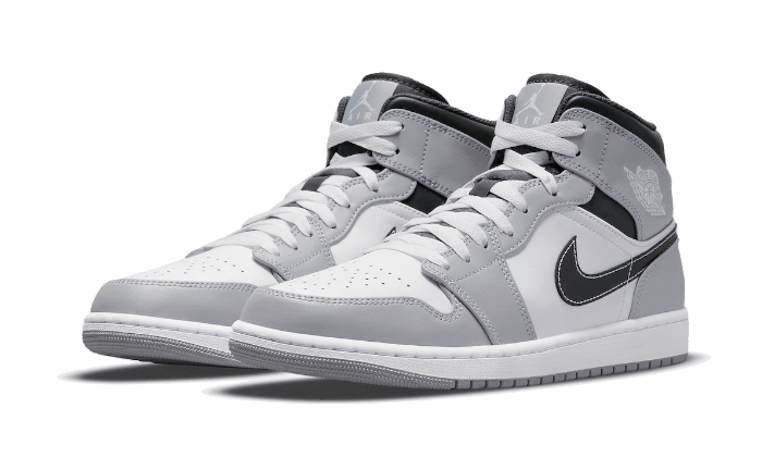 Air Jordan 1 Mid Light Smoke Grey Anthracite - NEWTREATS - SNEAKERS STORE