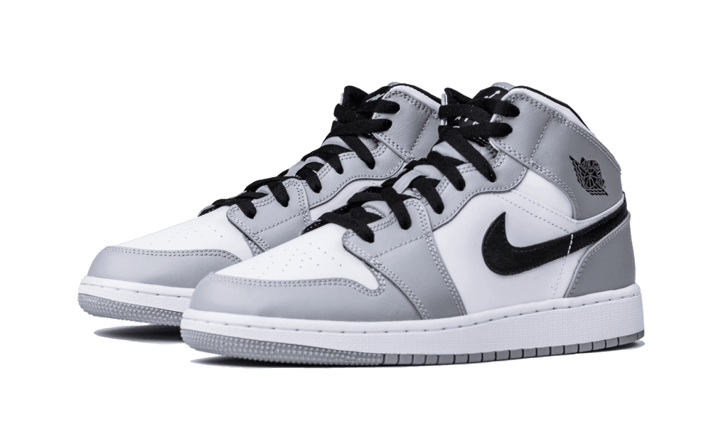 Air Jordan 1 Mid Light Smoke Grey - NEWTREATS - SNEAKERS STORE