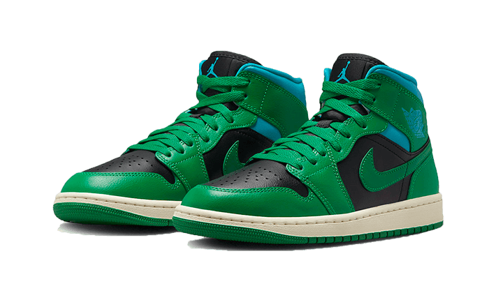 Air Jordan 1 Mid Lucky Green Aquatone - NEWTREATS - SNEAKERS STORE