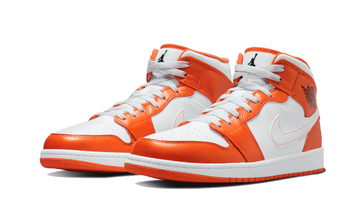 Air Jordan 1 Mid Metallic Orange - NEWTREATS - SNEAKERS STORE