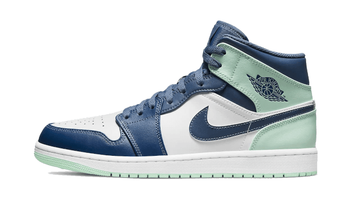 Air Jordan 1 Mid Mystic Navy Mint Foam - NEWTREATS - SNEAKERS STORE