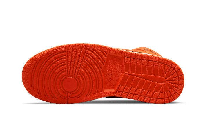Air Jordan 1 Mid Orange Black - NEWTREATS - SNEAKERS STORE